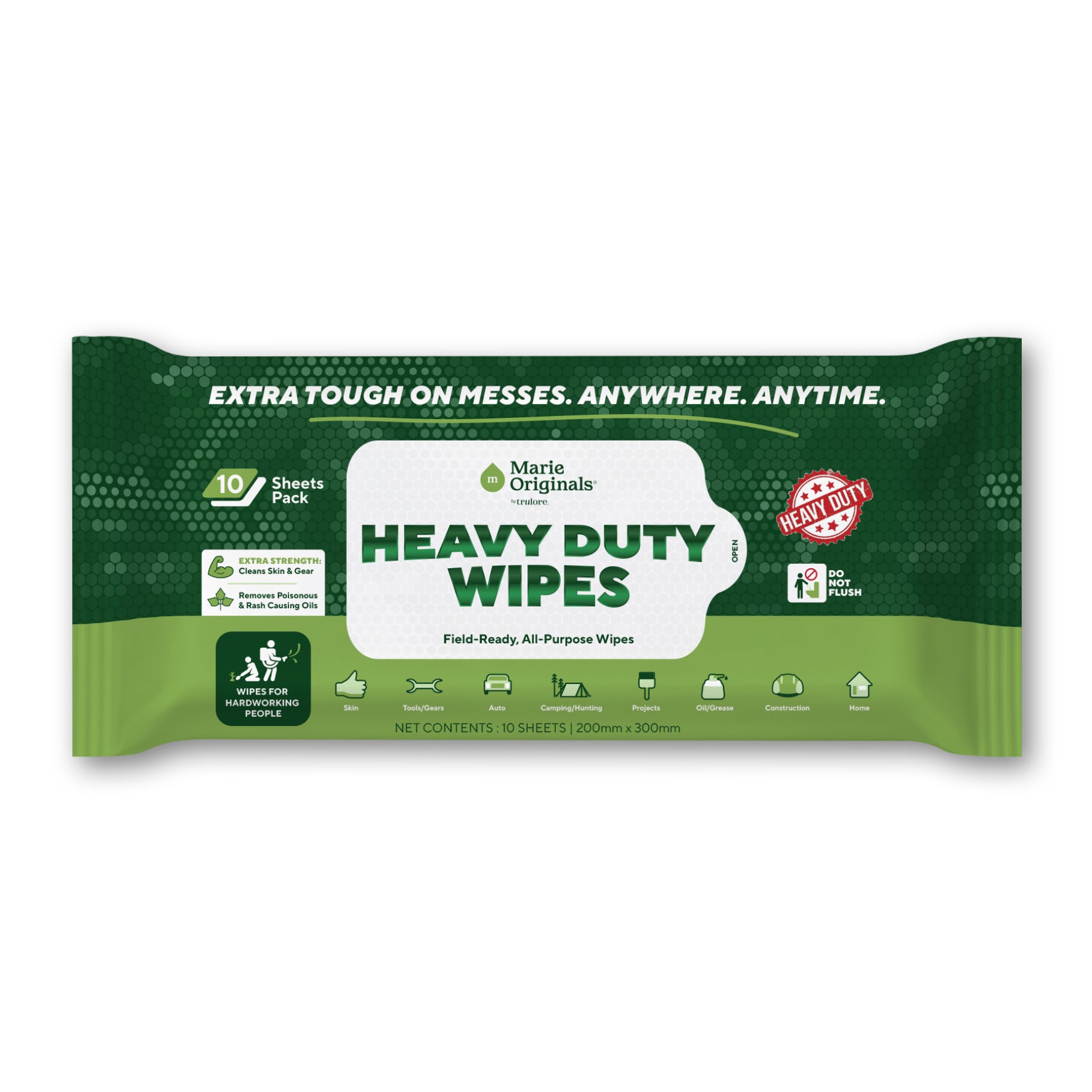 Heavy Duty Outdoor Wipes