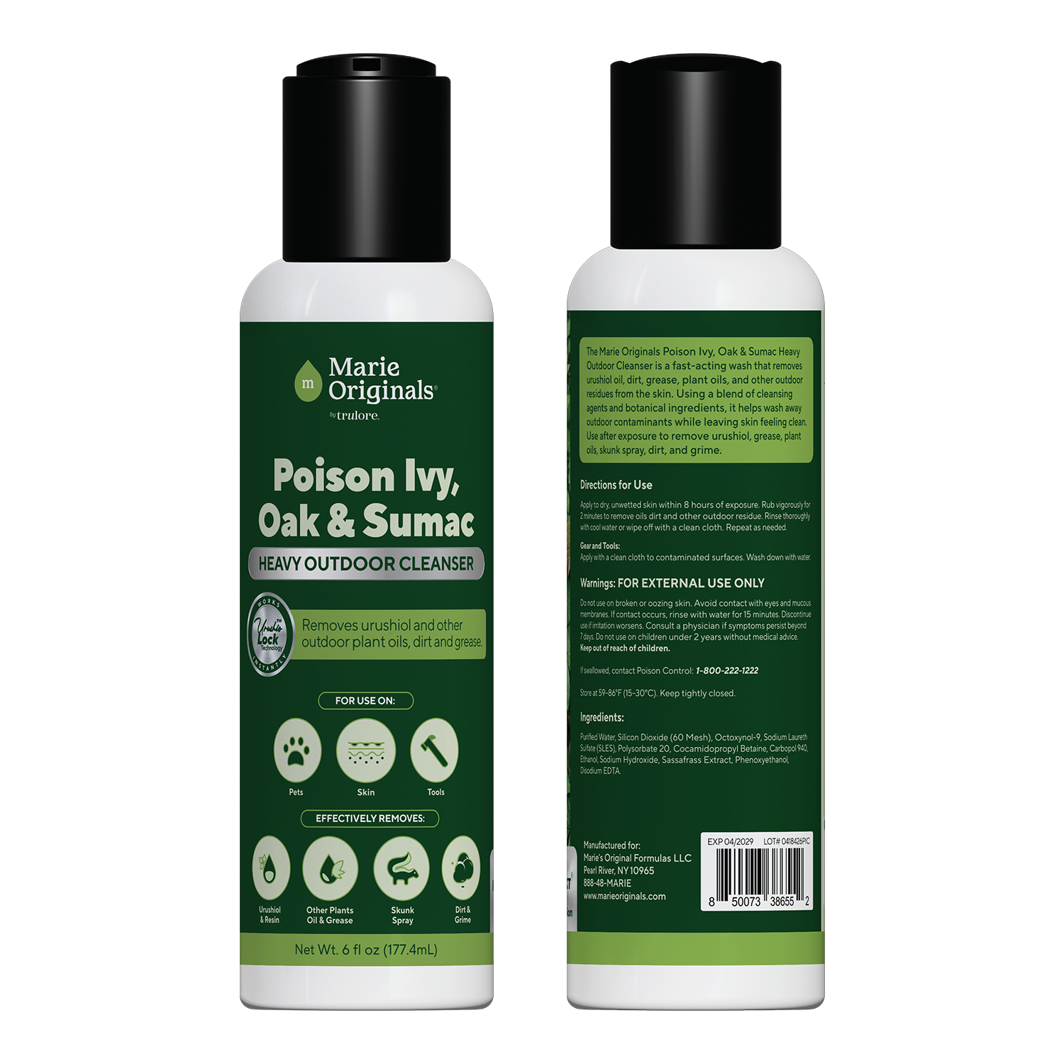 Poison Ivy, Oak & Sumac Heavy Outdoor Cleanser
