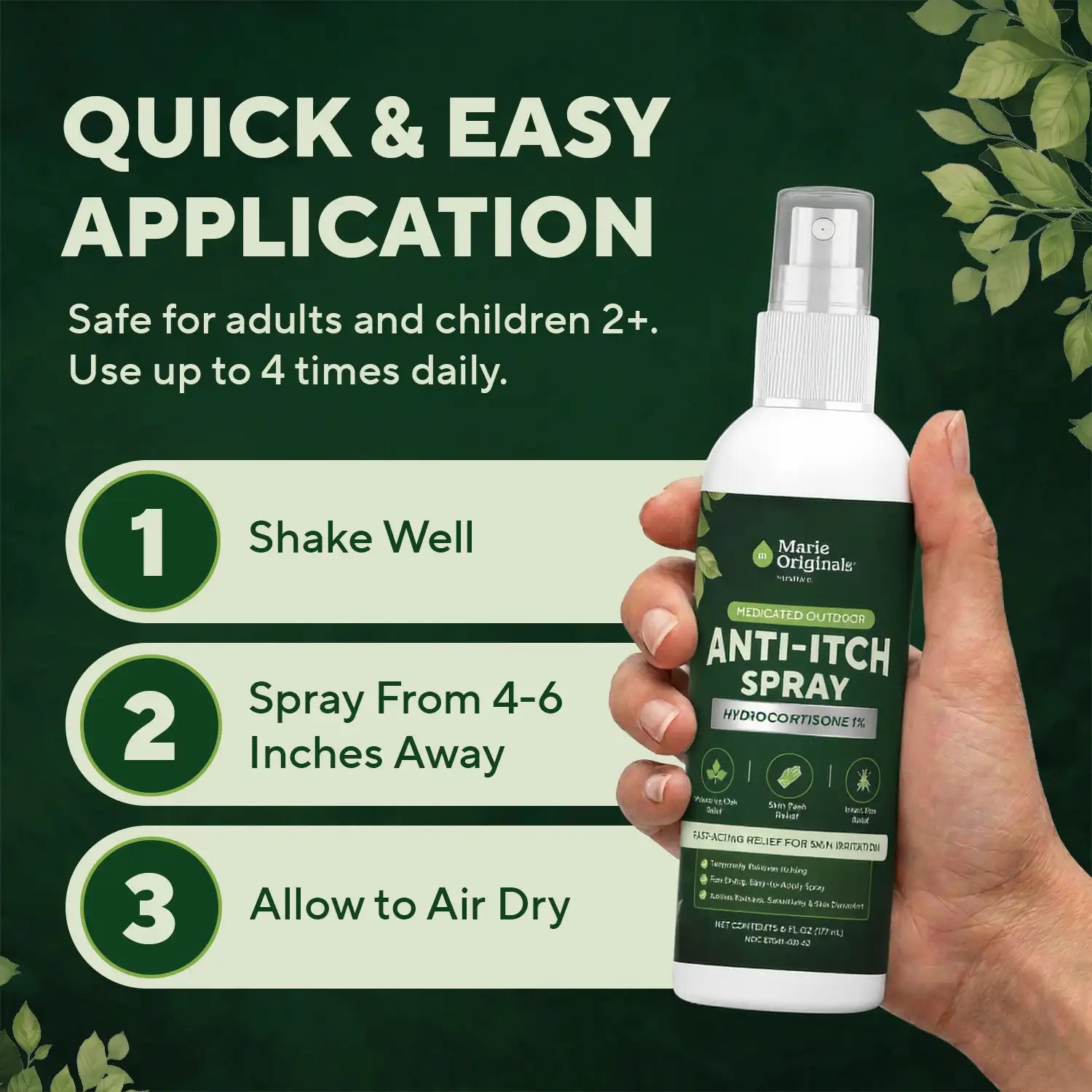 Medicated Outdoor Anti-Itch Spray