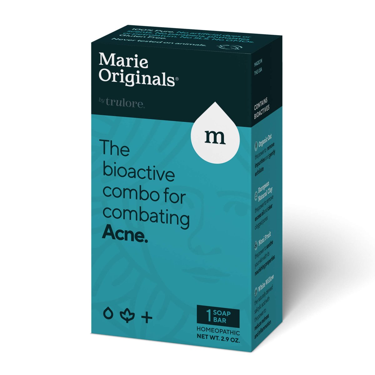 Acne Control SoapSkin Caremarieoriginals.com