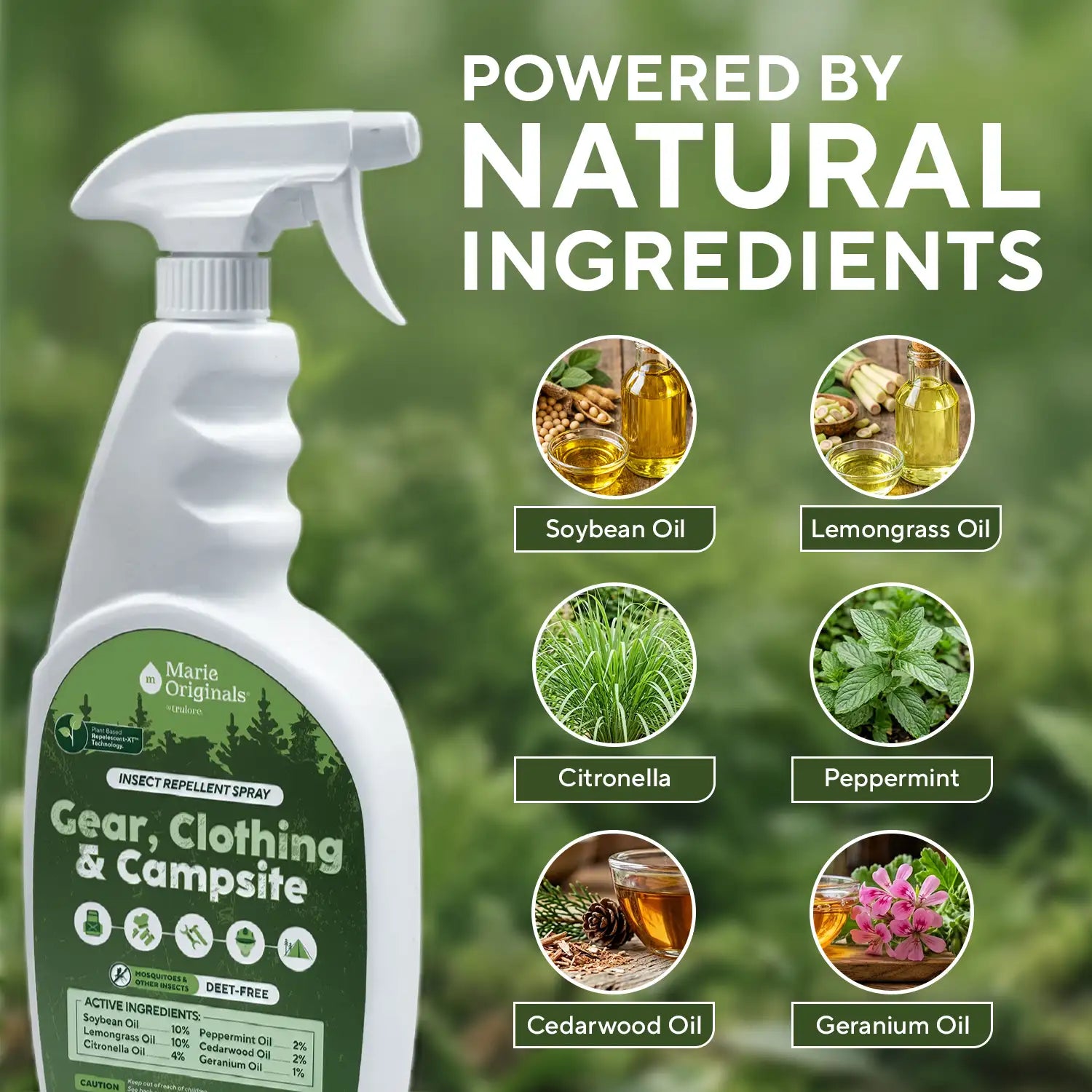 Gear, Clothing & Campsite Insect Repellent Spray 23oz