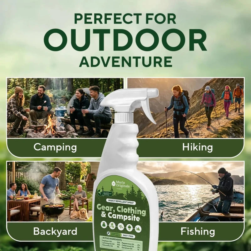 Gear, Clothing & Campsite Insect Repellent Spray 23ozMarie Originals