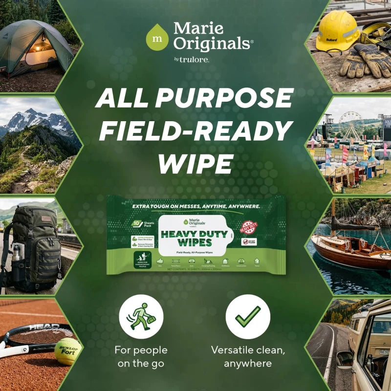 Heavy Duty Outdoor WipesMarie Originals