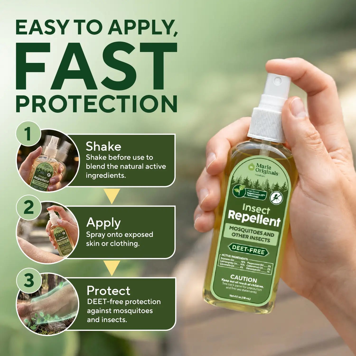 Insect Repellent Spray - 4oz