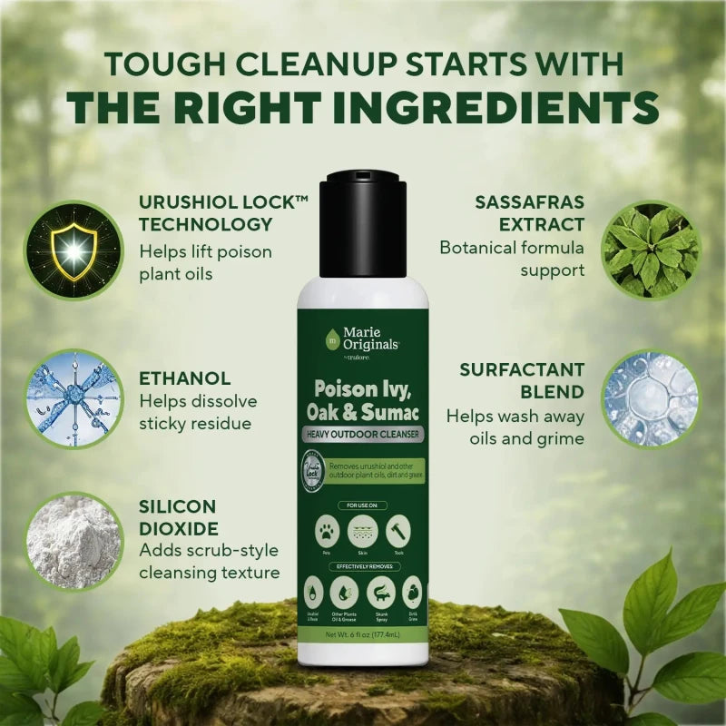 Poison Ivy, Oak & Sumac Heavy Outdoor CleanserSkin CareMarie Originals