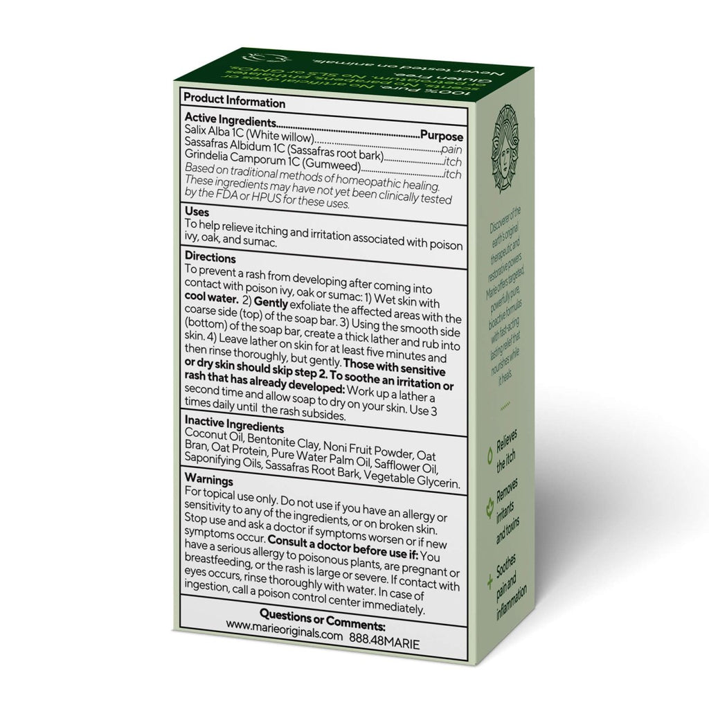Poison Ivy/Oak Soap. #1 Treatment for Poison Ivy, Oak & SumacSkin Caremarieoriginals.com