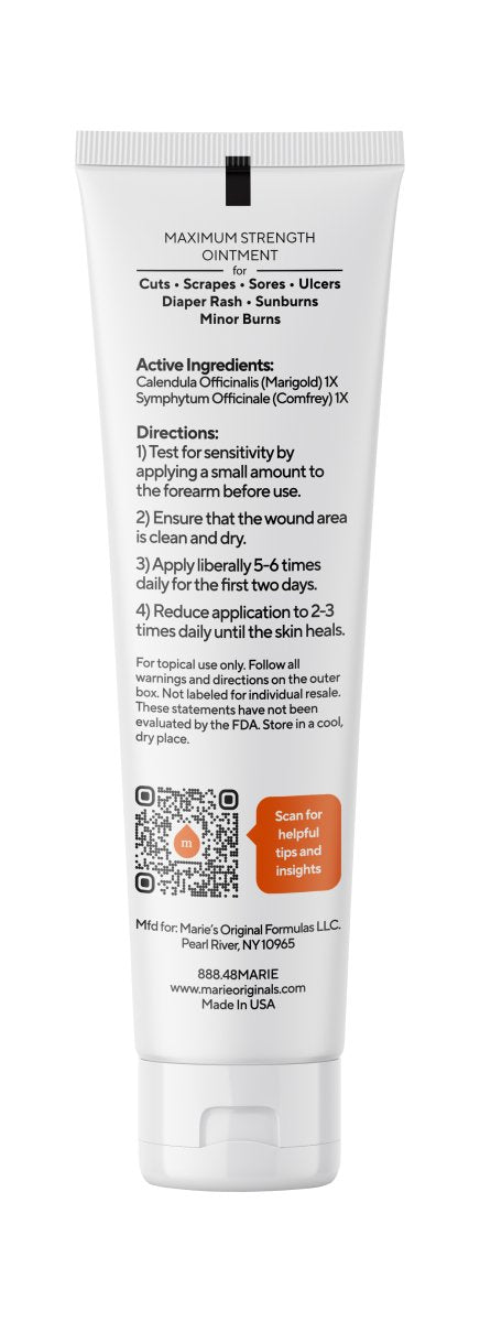 Wounds & Burns Ointment - Max Strength with Hydroil TechnologySkin Caremarieoriginals.com
